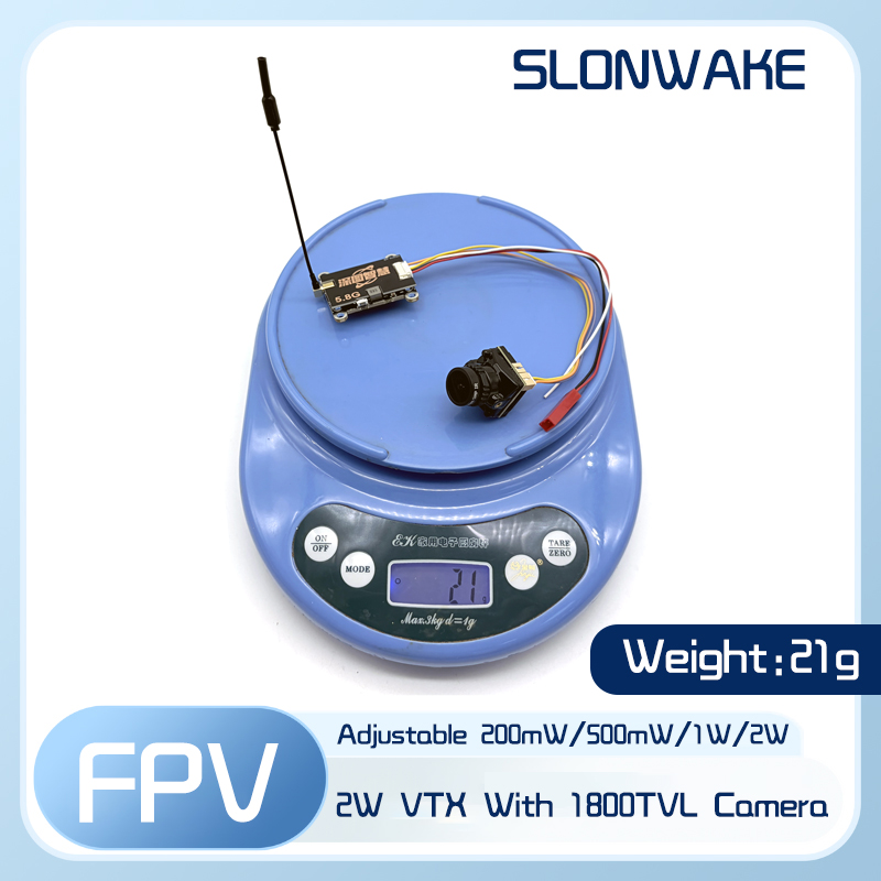 SLONWAKE 5.8G 56CH 2W transmit - Fpv Drone Quadcopter review and price