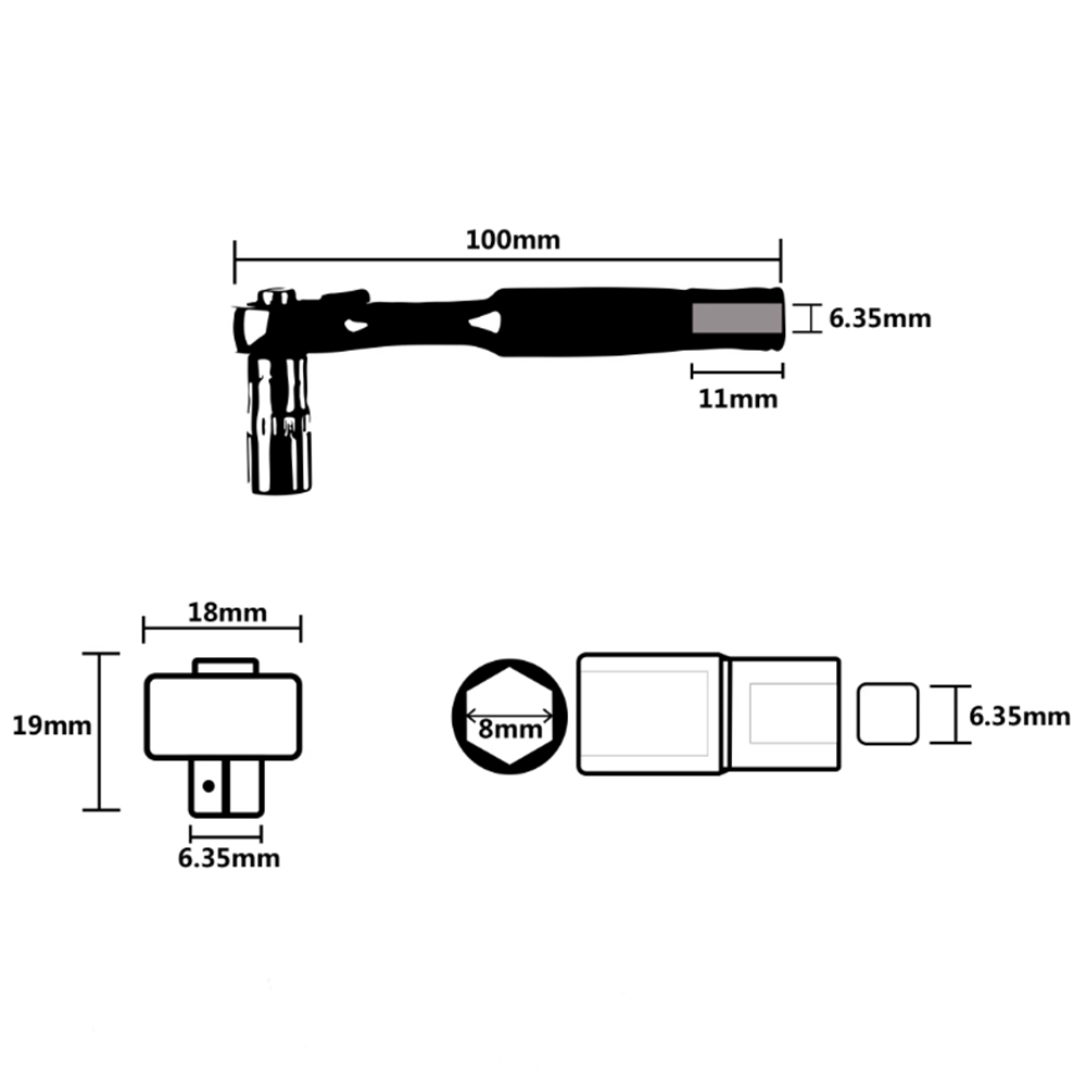 GEMFAN WL-06 1/4 ratchet wrenc - Fpv Drone Tool Kit review and price
